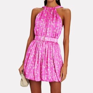 Sabina Musayev Callisto Floral Mini Dress
